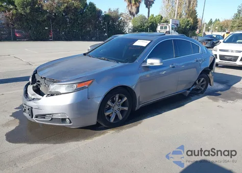 2012 Acura Tl 3.5 из США, поврежденный, VIN 19UUA8F26CA003670